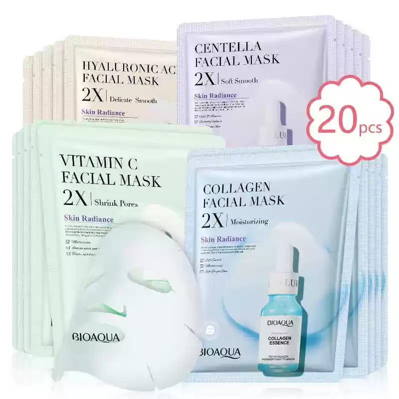 Organic Face Mask Set 3
