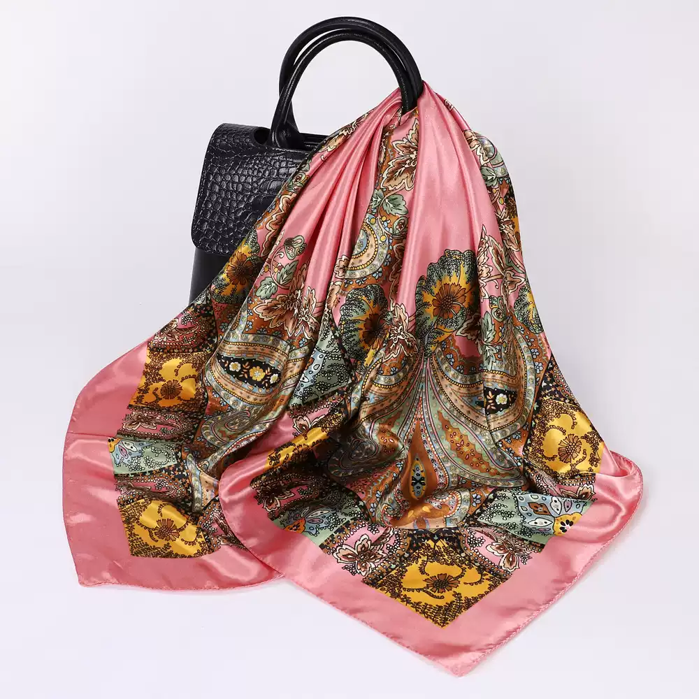 Luxury Silk Paisley Scarf Collection 3