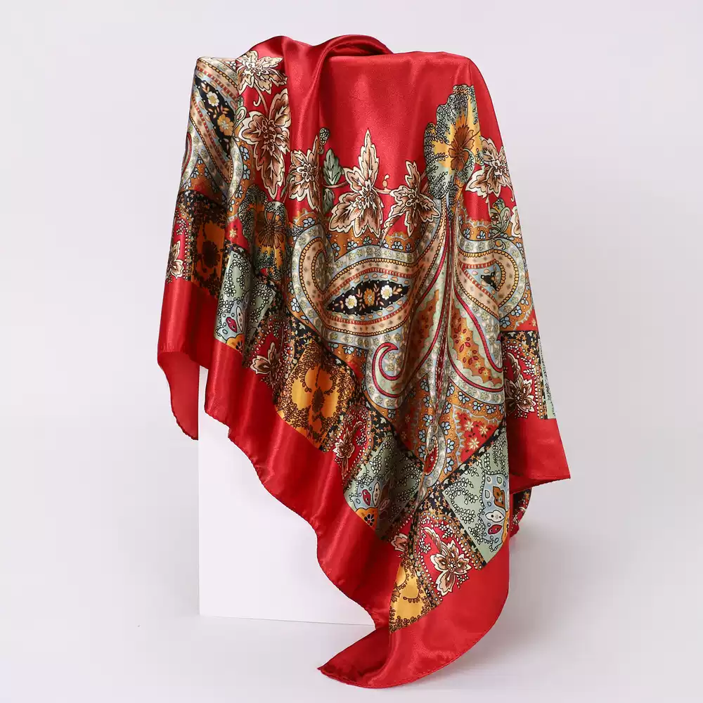 Luxury Silk Paisley Scarf Collection 2