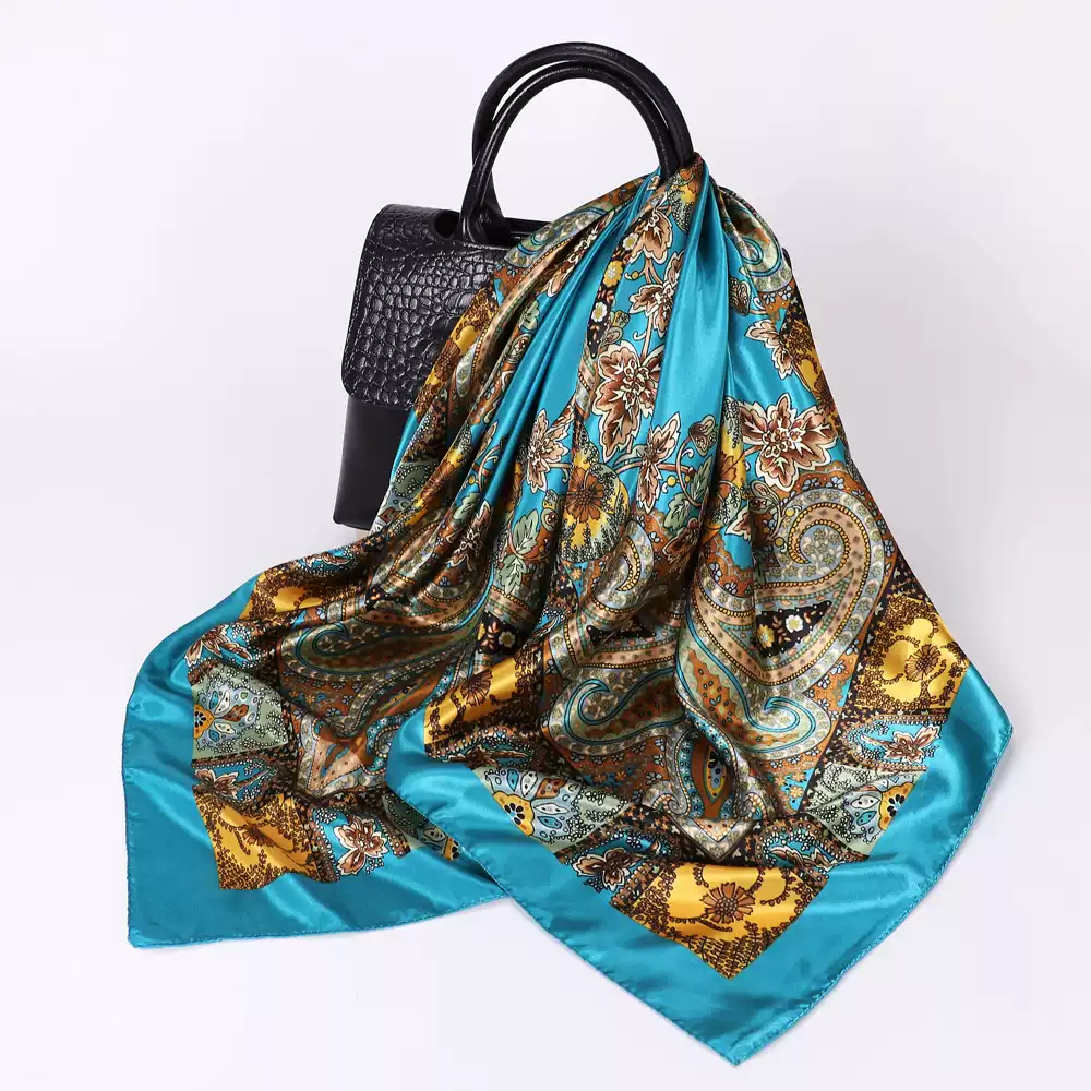 Luxury Silk Paisley Scarf Collection 4